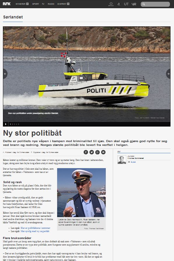 ny politibåt